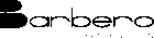 logo barbero negro